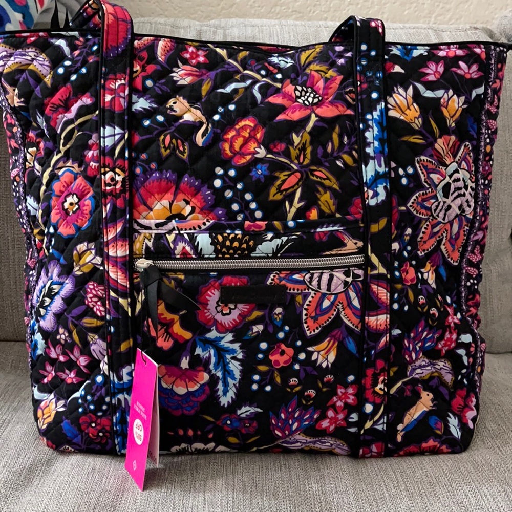 Vera Bradley Large Tote in Foxwood NWT